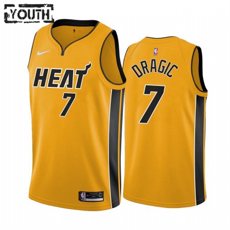 Maillot Basket Miami Heat Goran Dragic 7 2020-21 Earned Edition Swingman - Enfant